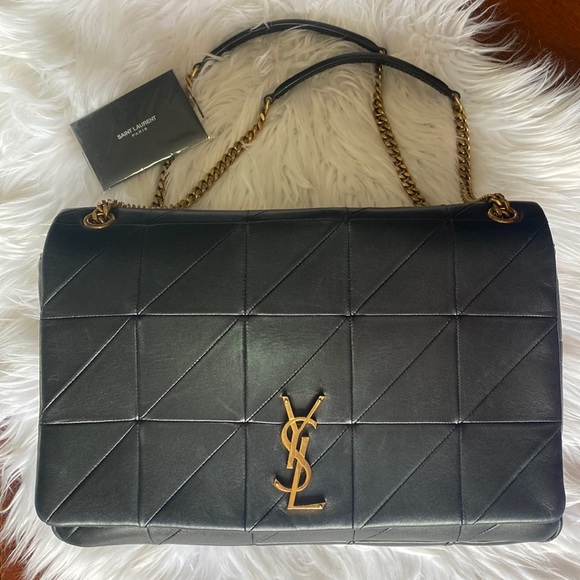Yves Saint Laurent Handbags - YSL Saint Laurent • Classic Jamie L Purse, Quilt Patchwork Lambskin